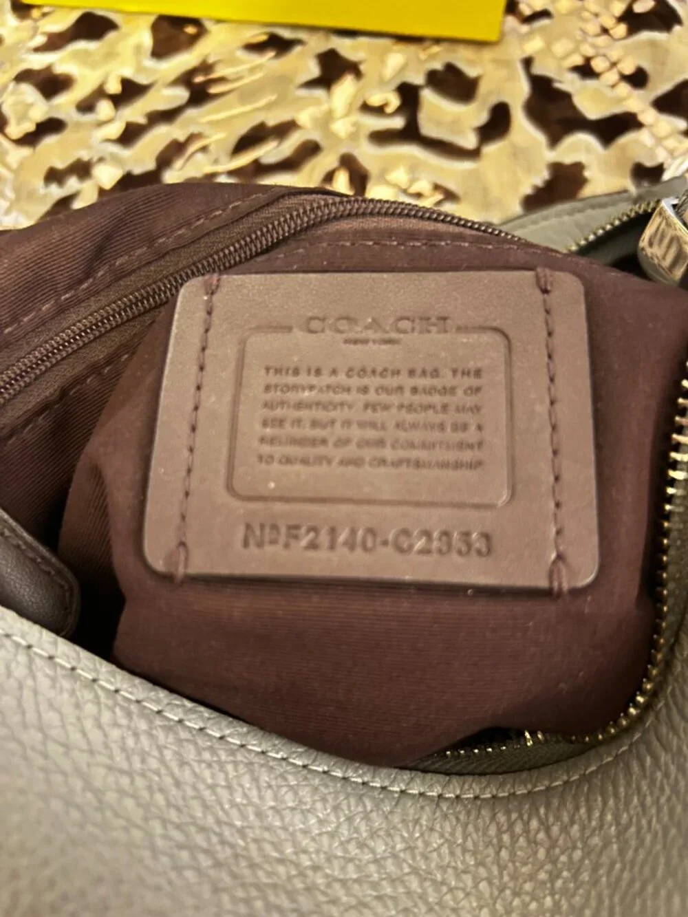 Coach Madison Pebble Leather Shoulder Bag – Light Blue – Silvertone Hardware